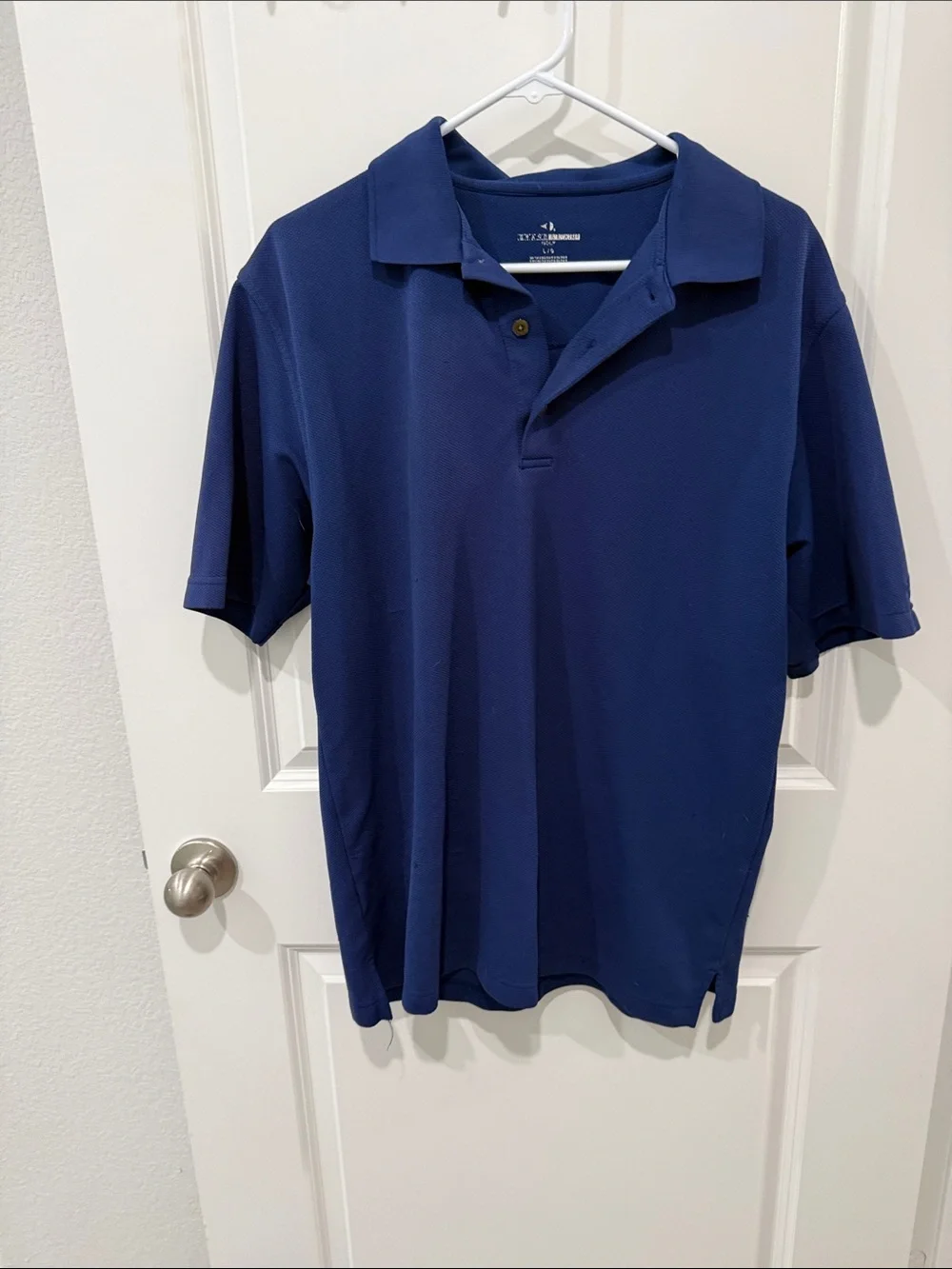 Men's Deep Blue Performance Polo
